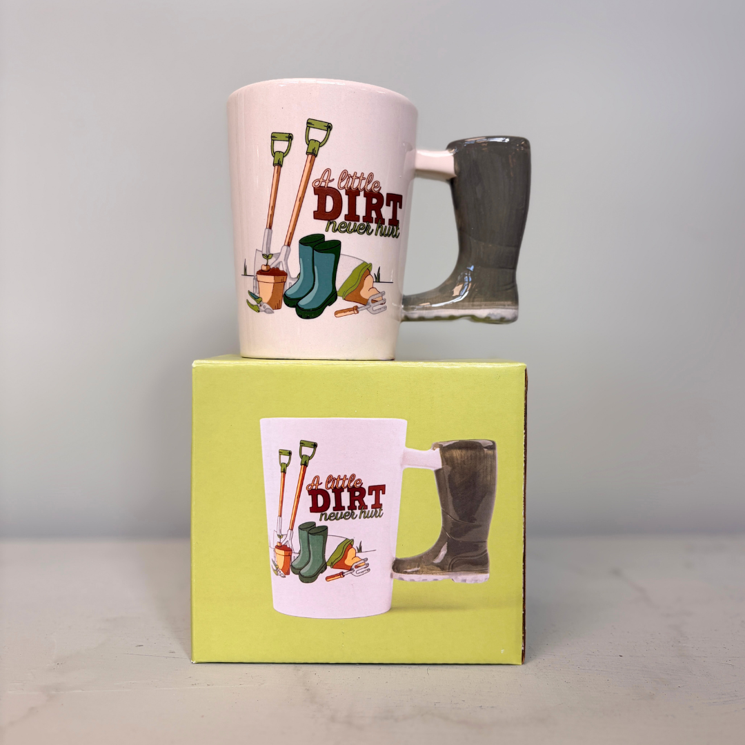 Gardening Inspired Welly Mug