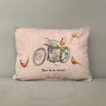 Born to be Wild Pheasant Motorbike Cushion