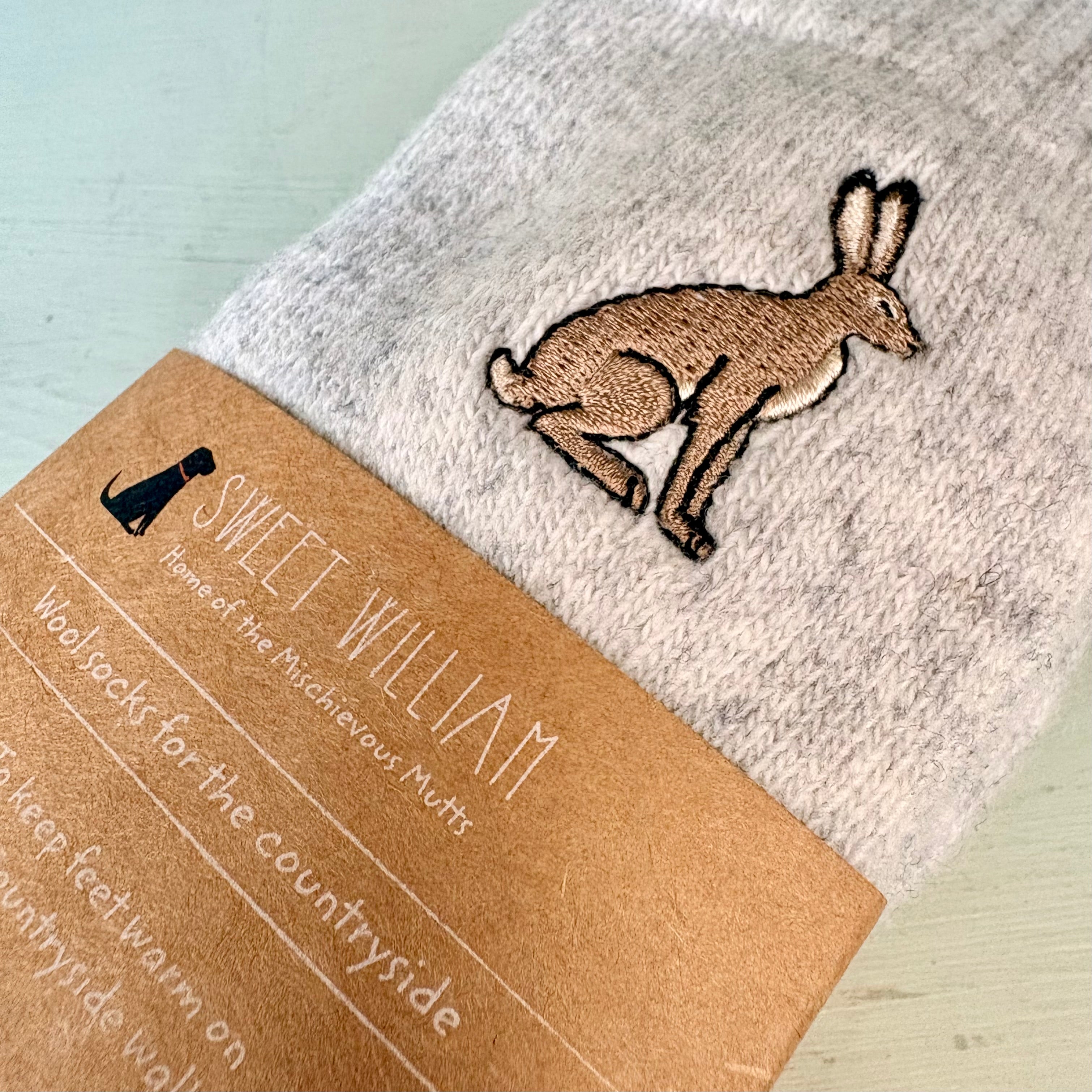 Sweet William Countryside Hare Socks