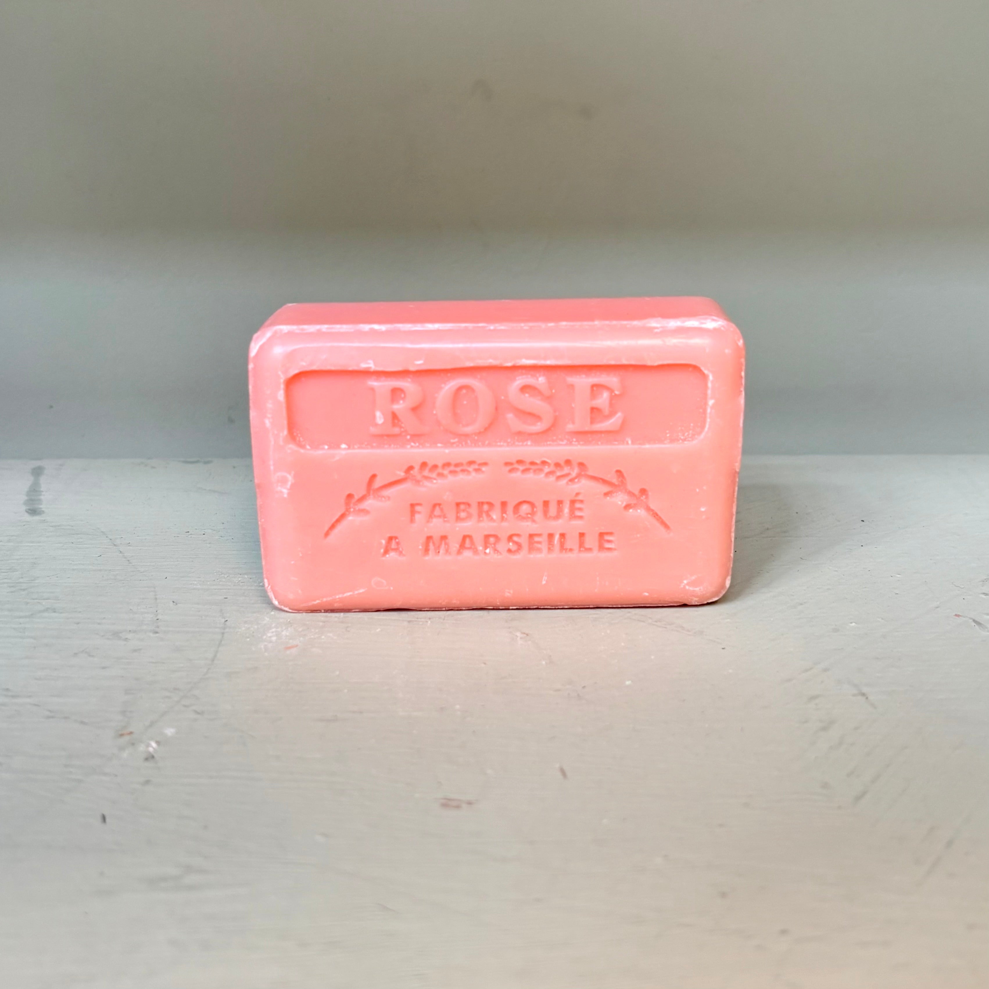 Savon Du Marseille Rose Soap Bar