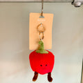 Red Pepper Plush Handbag Key Charm