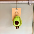 Avocado Plush Handbag Key Charm