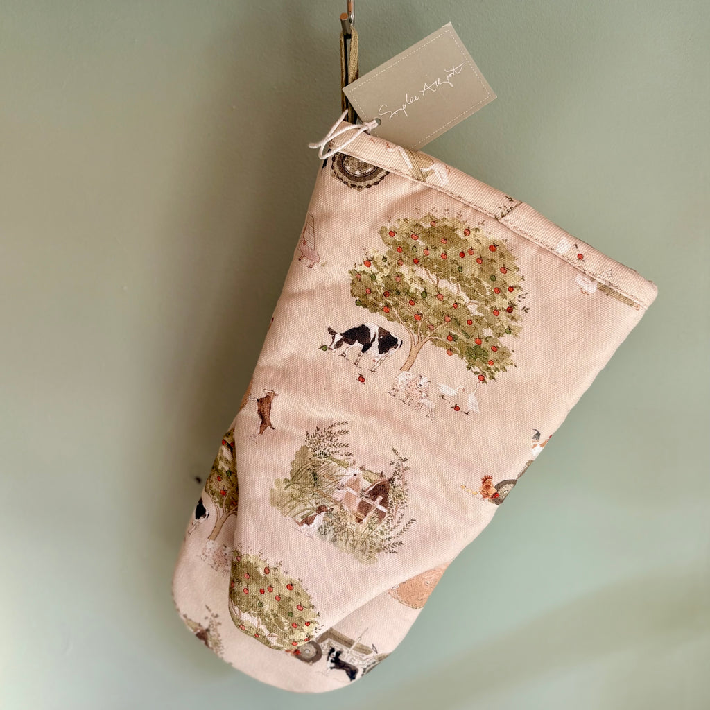 Farm Friends Single Oven Mitt