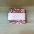 Handmade Cleansing Eco Grey Floral Print Face Mitts