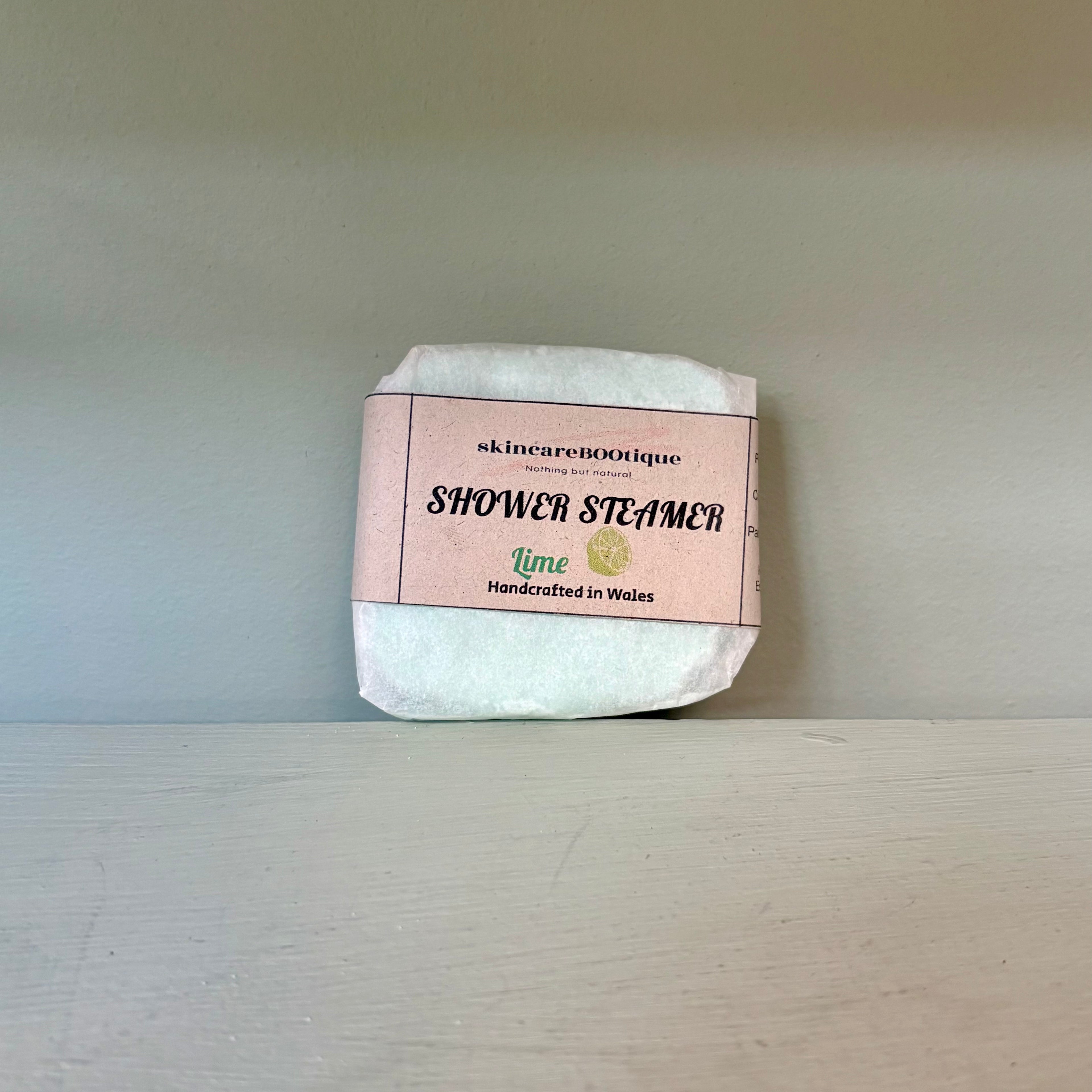 SkincareBOOtique Lime Shower Steamer