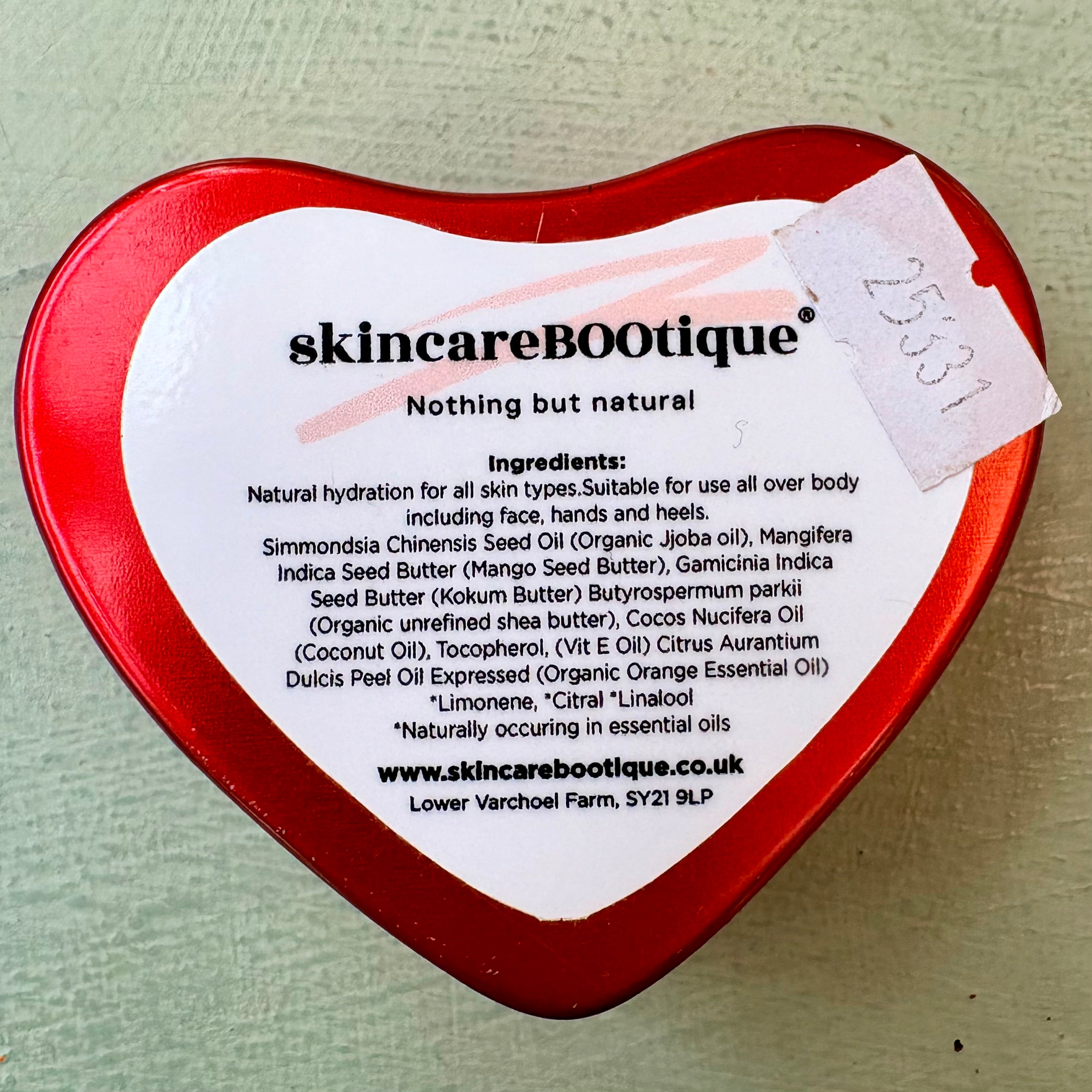 SkincareBOOtique Orange Handcare Balm