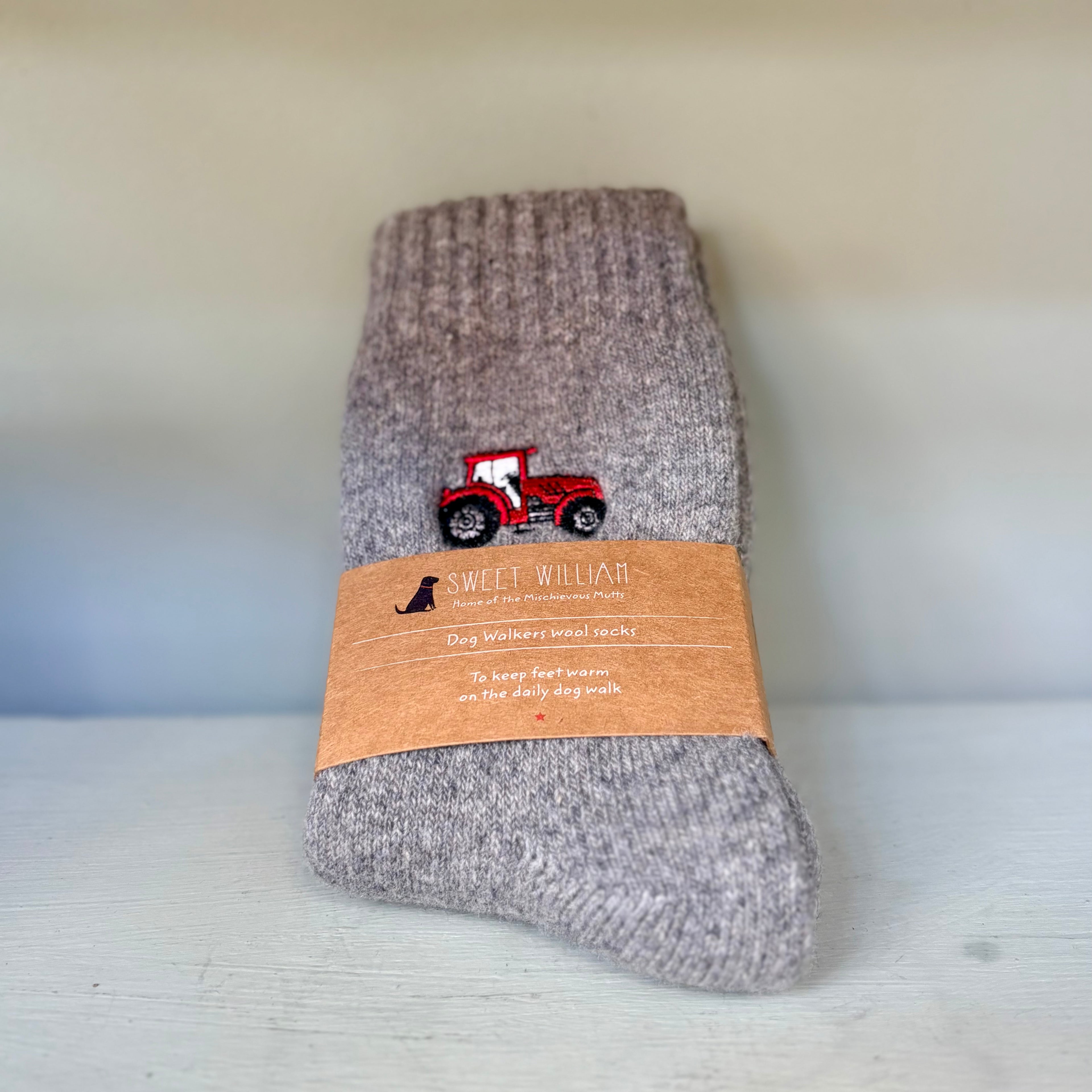 Sweet William Tractor Countryside Walking Socks