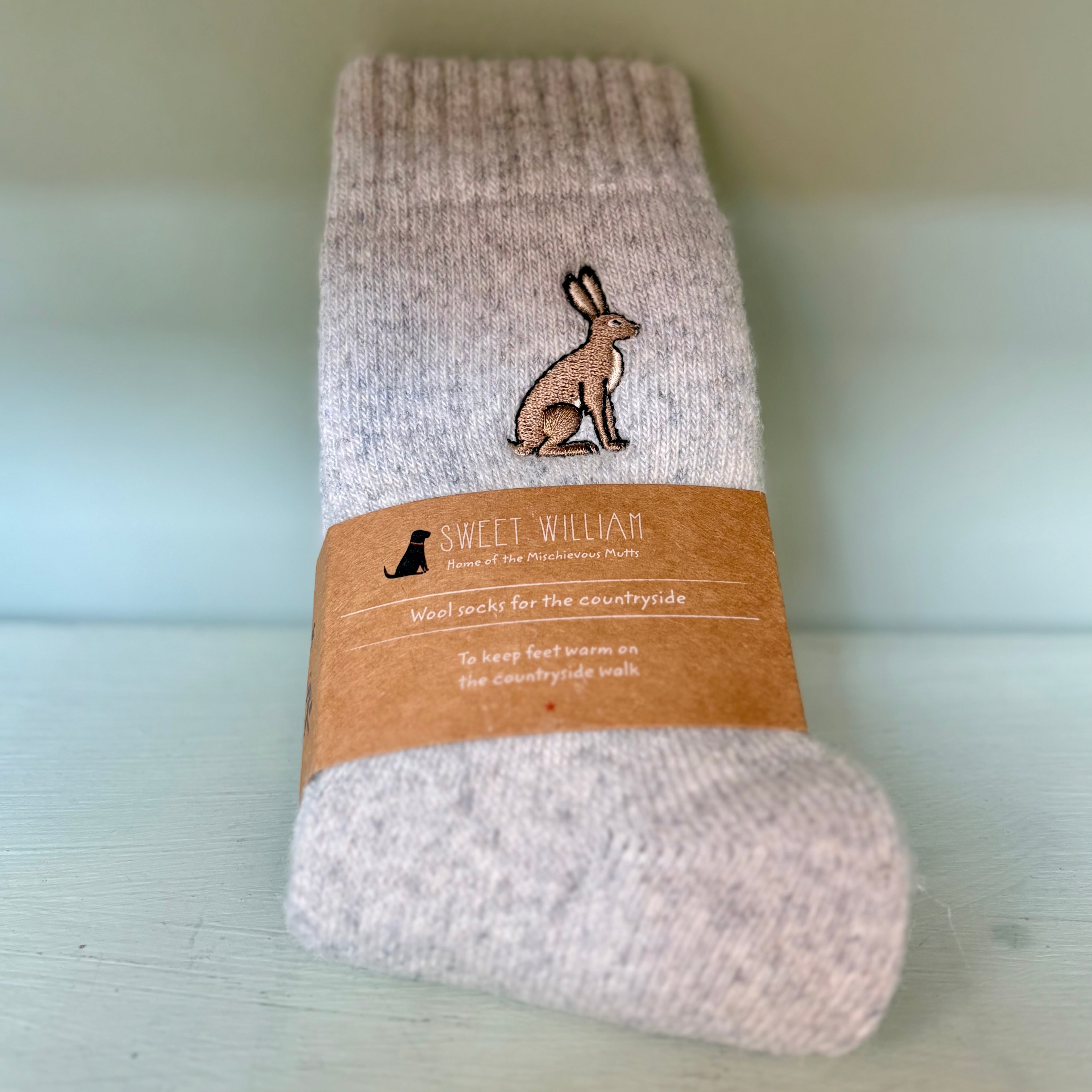 Sweet William Countryside Hare Socks