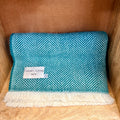 Country Living Welsh Wool Small Throw Teal