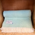 Country Living Welsh Wool Small Throw Mint Green
