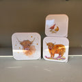 Highland Cow Country Stackable Lunchboxes