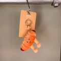 Sausage Roll Plush Handbag Key Charm