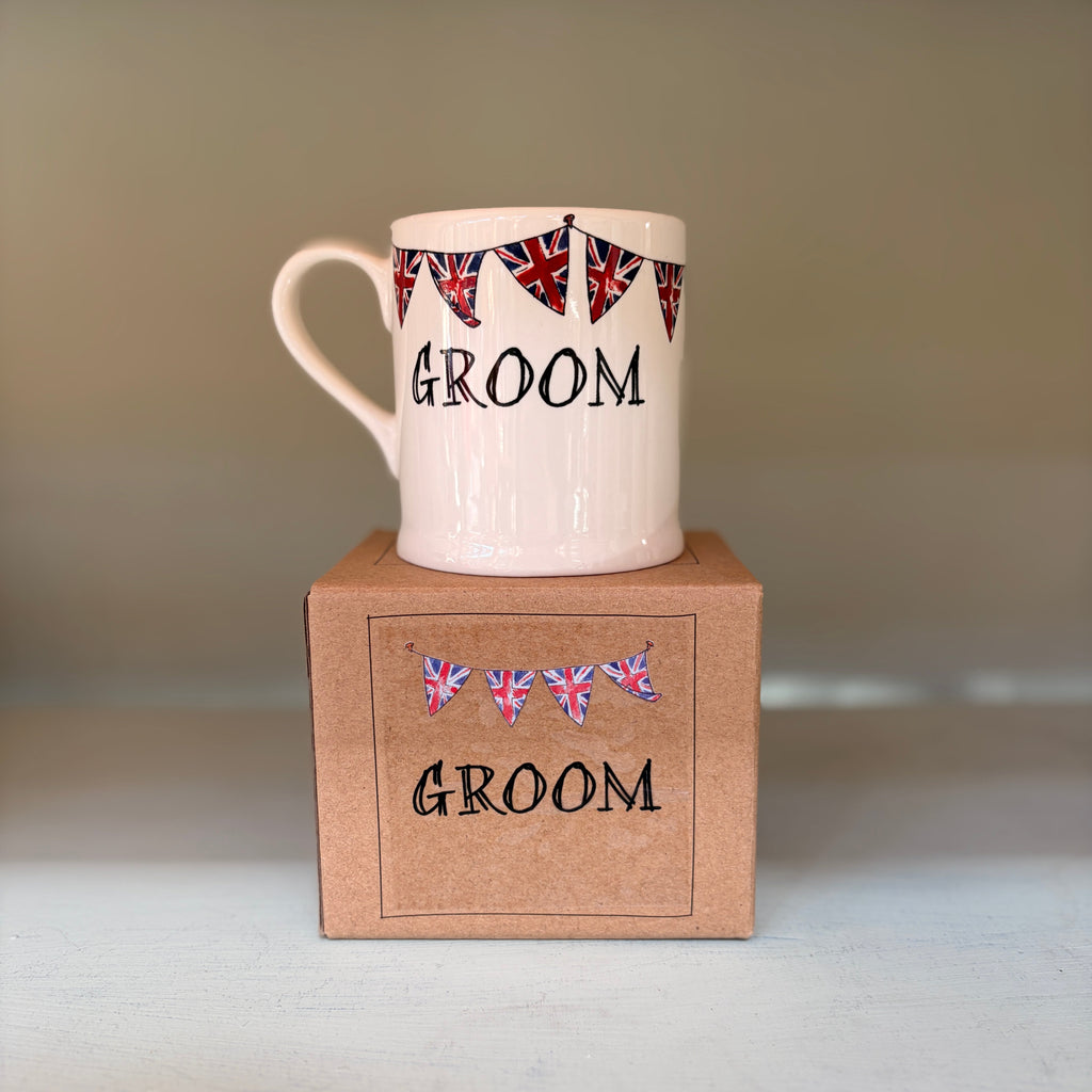 Groom Wedding Celebration Ceramic Mug