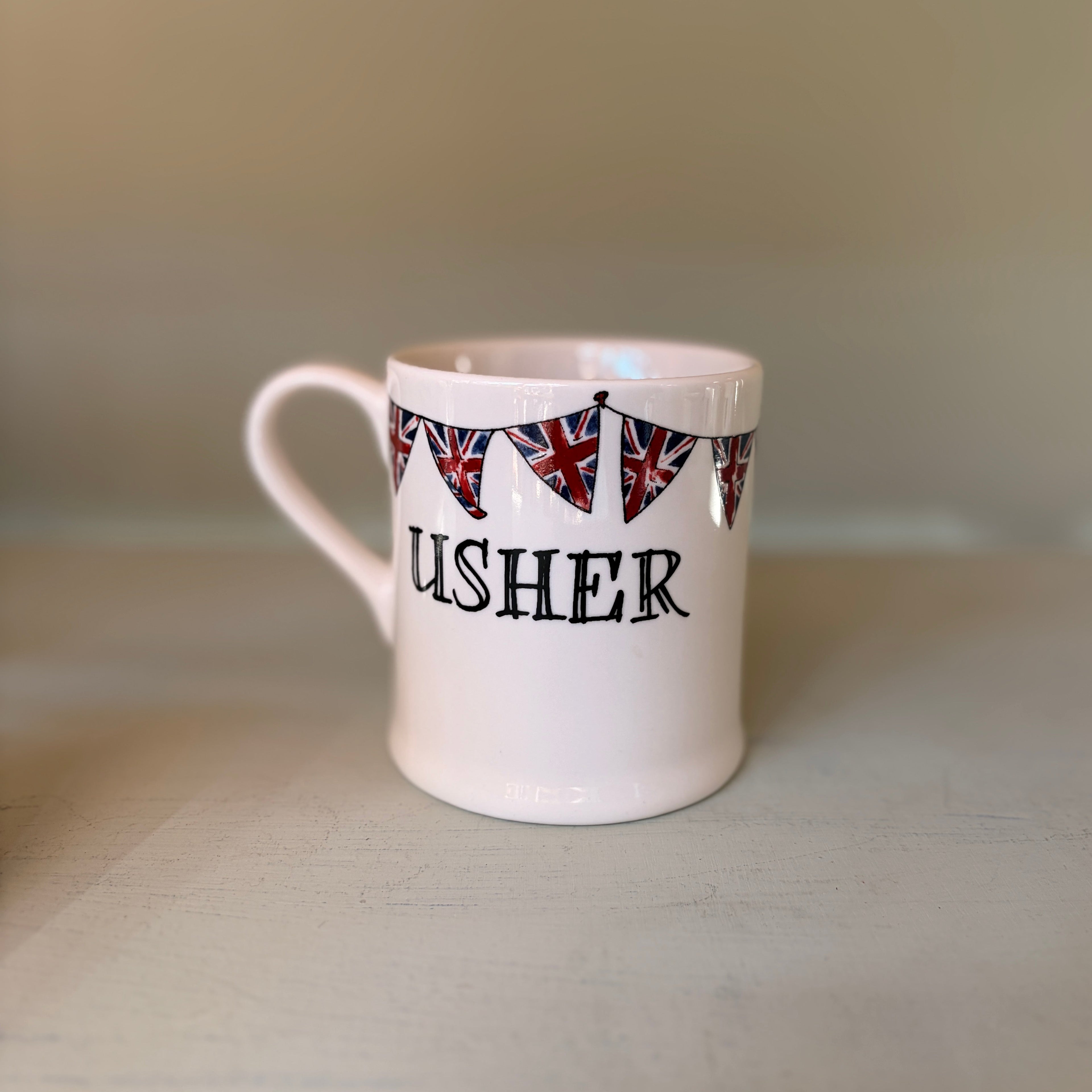 Usher Wedding Celebration Ceramic Mug