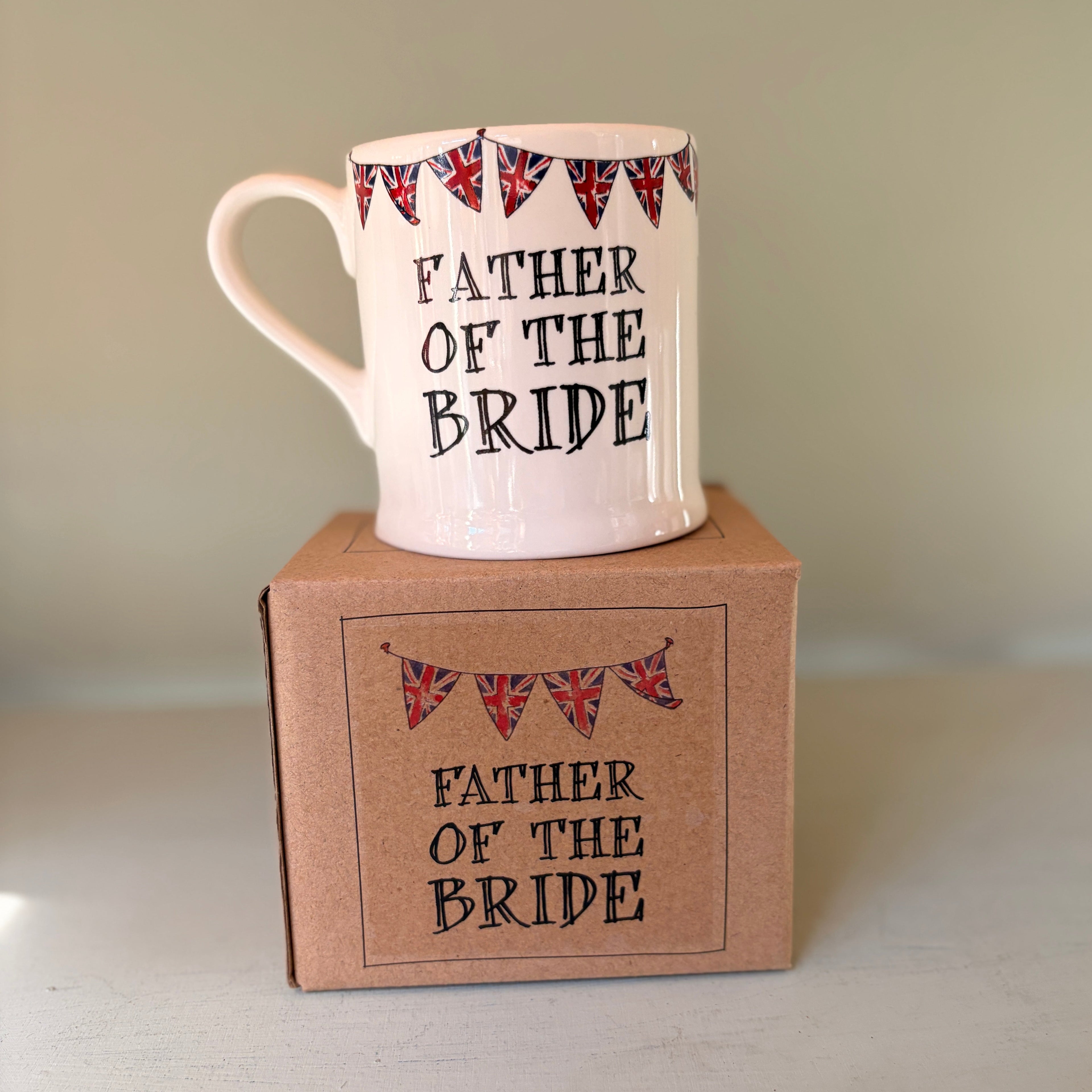 Father of the Bride Wedding Celebration Ceramic Mug