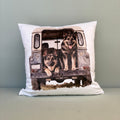 Land Rover German Shepherd Dog Cushion